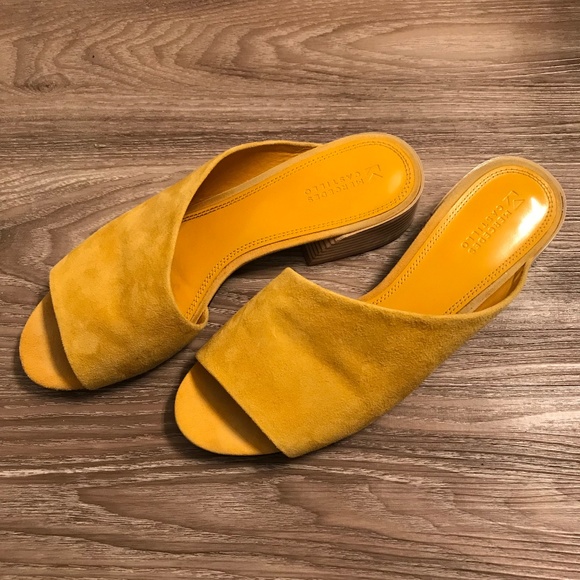 MERCEDES CASTILLO Shoes - Mercedes Castillo Suede Slide Sandals